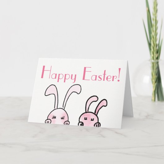 Twee paaskaarten voor bundels feestdagen kaart (Voorkant)