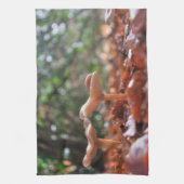 Twee paddenstoelen theedoek (Verticaal)