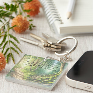 Twee paden & prijsopgave sleutelhanger