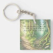 Twee paden & prijsopgave sleutelhanger (Voorkant)