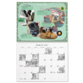 Twee pagina LargeCalendar, wit Kalender (Mar 2027)