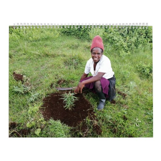 Twee pagina LargeCalendar, wit Kalender (Hoes)