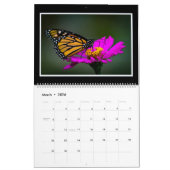 Twee pagina LargeCalendar, wit Kalender (Mar 2026)