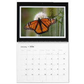 Twee pagina LargeCalendar, wit Kalender (Jan 2026)