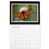 Twee pagina LargeCalendar, wit Kalender (Jan 2027)