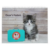 Twee pagina MediumCalendar, Wit Kalender (Hoes)