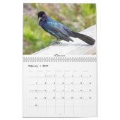 Twee pagina MediumCalendar, Wit Kalender (Feb 2027)