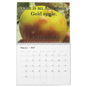 Twee pagina MediumCalendar, Wit Kalender (Feb 2027)