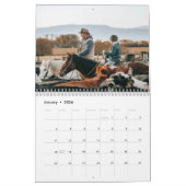 Twee pagina MediumCalendar, Wit Kalender (Jan 2026)
