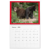 Twee pagina MediumCalendar, Wit Kalender (Feb 2026)