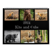 Twee pagina MediumCalendar, Wit Kalender (Hoes)