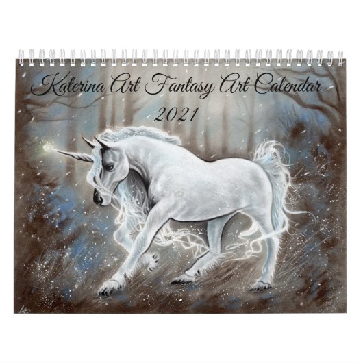 Twee pagina MediumCalendar, Wit Kalender (Hoes)