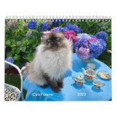 Twee pagina MediumCalendar, Wit Kalender (Hoes)