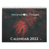 Twee pagina MediumCalendar, Wit Kalender (Hoes)