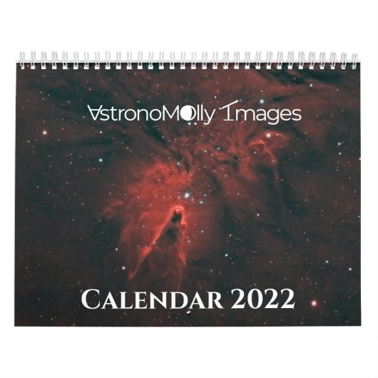 Twee pagina MediumCalendar, Wit Kalender (Hoes)