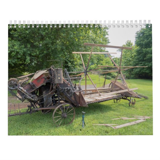 Twee pagina MediumCalendar, Wit Kalender (Achterkant)