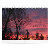 Twee pagina MediumCalendar, Wit Kalender (Hoes)