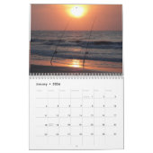 Twee pagina MediumCalendar, Wit Kalender (Jan 2026)