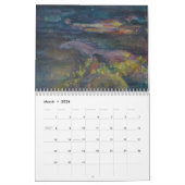 Twee pagina MediumCalendar, Wit Kalender (Mar 2026)