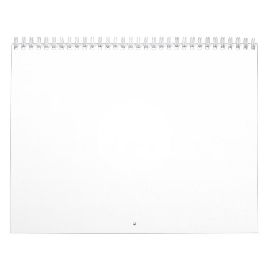 Twee pagina MediumCalendar, Wit Kalender (Hoes)