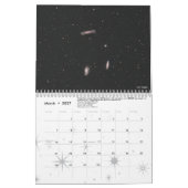 Twee pagina MediumCalendar, Witte Kalender (Mar 2027)