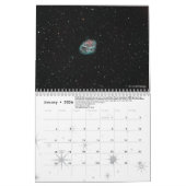 Twee pagina MediumCalendar, Witte Kalender (Jan 2026)