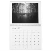 Twee pagina MediumCalendar, Witte Kalender (Jan 2027)
