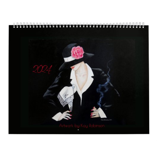 Twee pagina's: Grote agenda, witte agenda Kalender (Hoes)