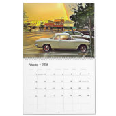 Twee pagina's grote corvair agenda kalender (Feb 2026)