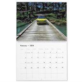 Twee pagina's grote corvair agenda kalender (Feb 2026)