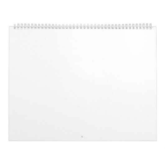 Twee pagina's grote kalender, wit kalender (Hoes)