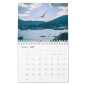 Twee pagina's kleine agenda, wit kalender (Jan 2027)