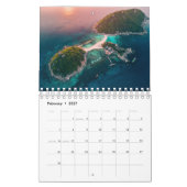 Twee pagina's kleine agenda, wit kalender (Feb 2027)