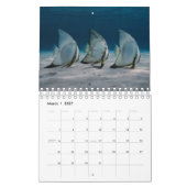 Twee pagina's kleine agenda, wit kalender (Mar 2027)