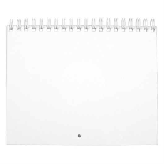 Twee pagina's kleine kalender, wit kalender (Hoes)