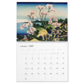Twee pagina's kunstkalender kalender (Jan 2027)