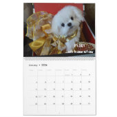 Twee pagina's: LargeCalendar, White Calendar Kalender (Jan 2026)