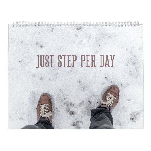 Twee pagina's: LargeCalendar, White Calendar Kalender (Hoes)