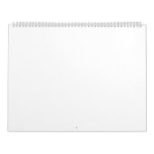 Twee pagina's: LargeCalendar, wit Kalender (Hoes)