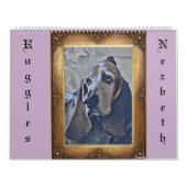 Twee pagina's: LargeCalendar, wit Kalender (Hoes)