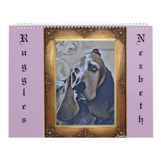 Twee pagina's: LargeCalendar, wit Kalender (Hoes)