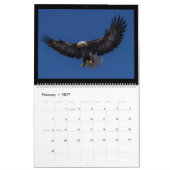 Twee pagina's: LargeCalendar, wit Kalender (Feb 2027)