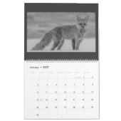 Twee pagina's: LargeCalendar, wit Kalender (Jan 2027)