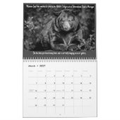 Twee pagina's: LargeCalendar, wit Kalender (Mar 2027)