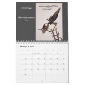 Twee pagina's: LargeCalendar, wit Kalender (Feb 2027)
