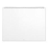 Twee pagina's: LargeCalendar, wit Kalender (Hoes)