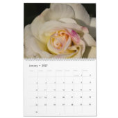 Twee pagina's: LargeCalendar, wit Kalender (Jan 2027)