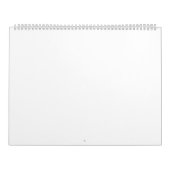 Twee pagina's: LargeCalendar, wit Kalender (Hoes)