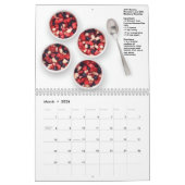 Twee pagina's Medium Kalender, Wit Kalender (Mar 2026)