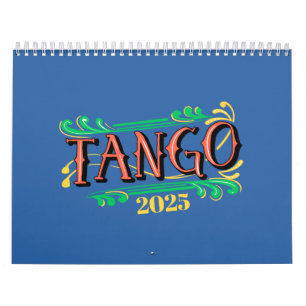 Twee pagina's Medium ONLY 2025 Tango Art en quotes Kalender